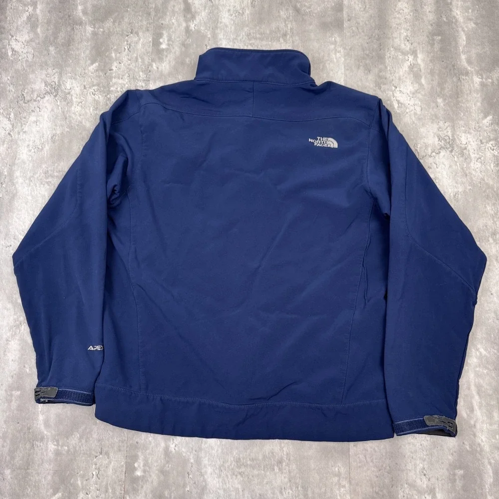 The North Face Jacket Mens Large Blue Apex Bionic Coat Windwall Breaker